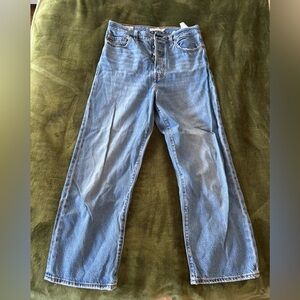 Levi Ribcage Straight Leg High Waist Women's Jeans